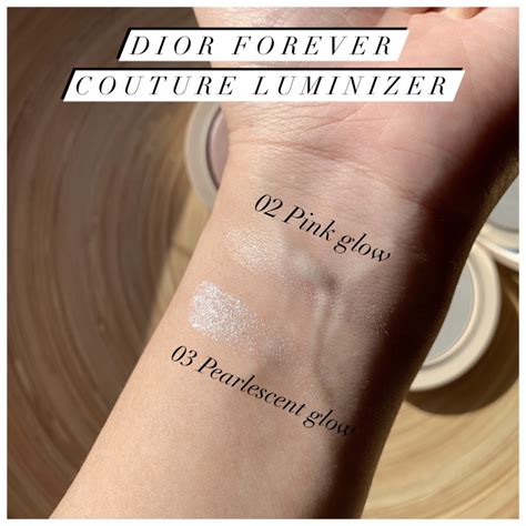 dior forever couture luminizer highlighter powder reviews|dior luminizer highlighter.